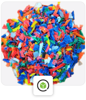 Whole caps</br></br>
Crushed caps</br></br>
Whole wrappers</br></br>
Crushed wrappers</br></br> 
PET Powder</br></br>